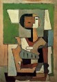 Composición con personaje Mujer de brazos cruzados 1920 Pablo Picasso